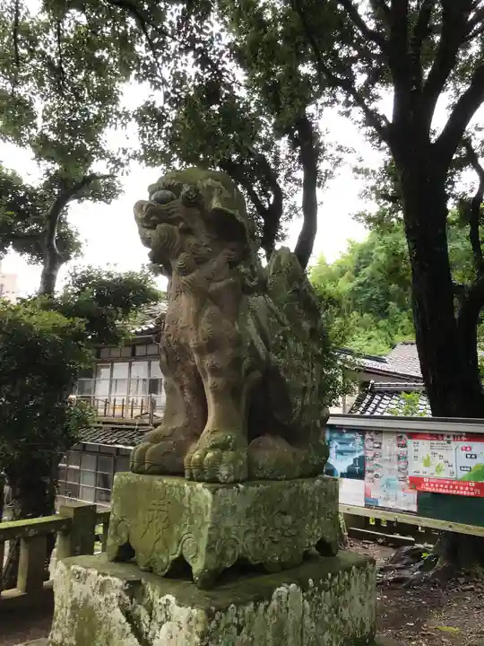美保神社の狛犬