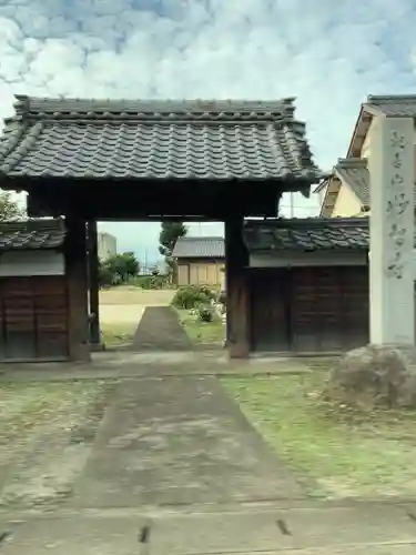 妙智寺の山門・神門