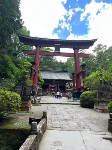 北口本宮冨士浅間神社の鳥居