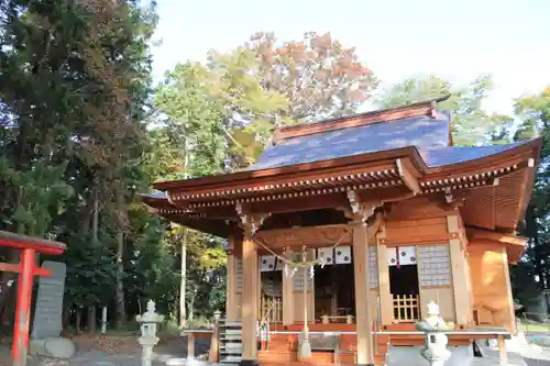 阿久津「田村神社」（郡山市阿久津町）旧社名：伊豆箱根三嶋三社の本殿・本堂