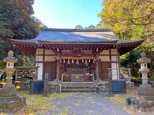 三ケ尻八幡神社の本殿・本堂
