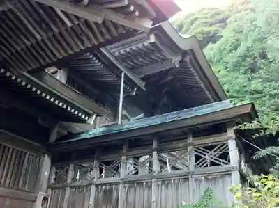 石見国一宮　物部神社の本殿・本堂