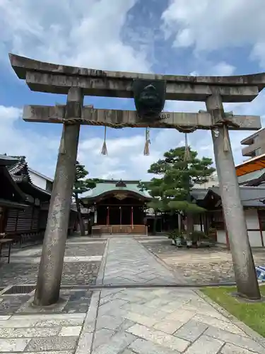 京都ゑびす神社の鳥居