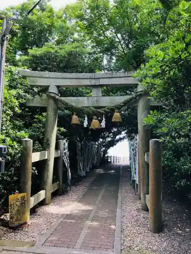 羽豆神社の鳥居