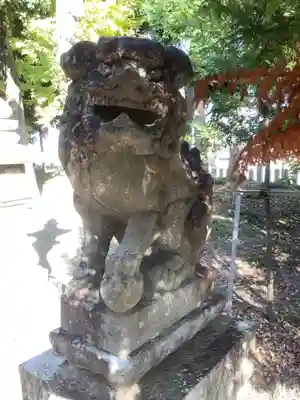 結神社の狛犬