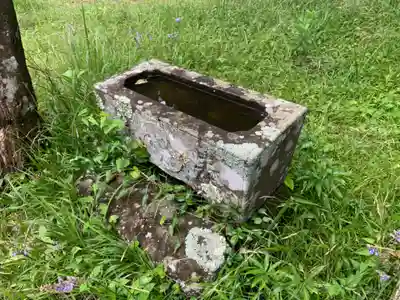 十二所神社の手水舎