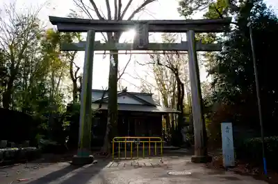 阿蘇神社の鳥居