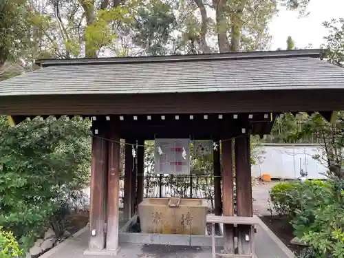 阿佐ヶ谷神明宮の手水舎