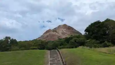火の山神社の景色