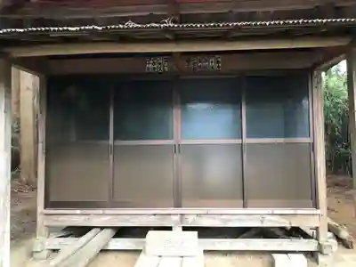 神明神社の本殿・本堂