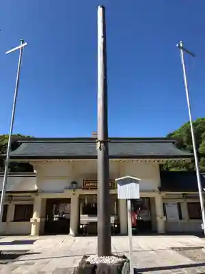 愛知縣護國神社の本殿・本堂