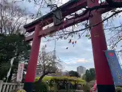 亀戸天神社の鳥居