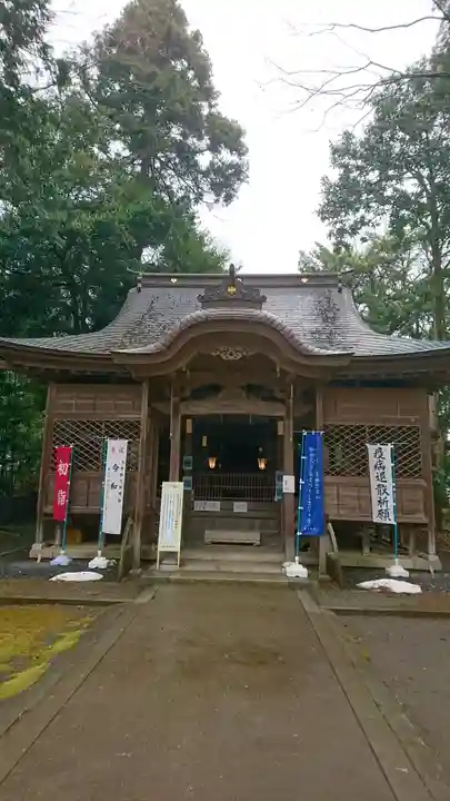 青海神社の本殿・本堂