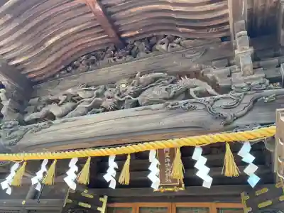阿豆佐味天神社 立川水天宮の芸術