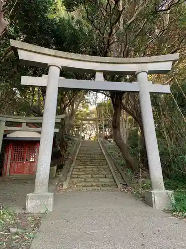 黒生大神宮の鳥居