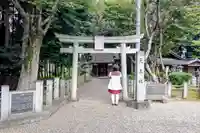 東端八劔神社の鳥居