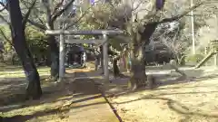 大口香取神社の鳥居