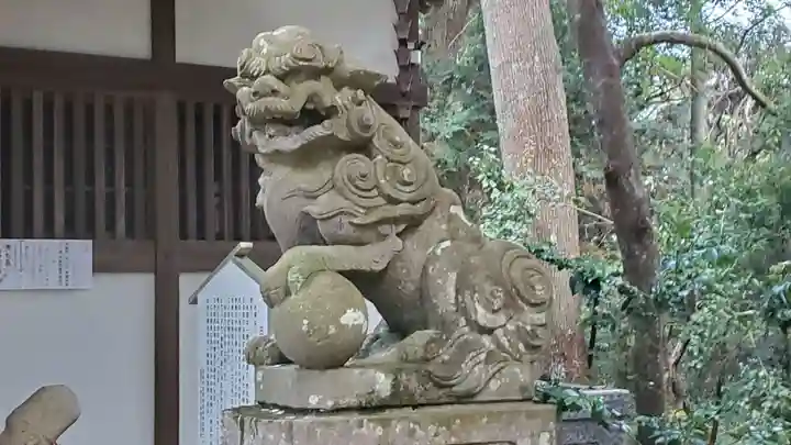 日吉神社の狛犬