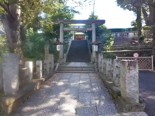 西向天神社の鳥居
