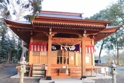 阿久津「田村神社」(郡山市阿久津町)旧社名:伊豆箱根三嶋三社の本殿・本堂