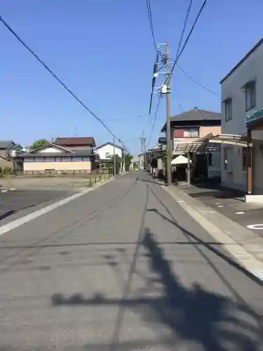 神明社（開明東沼）の鳥居