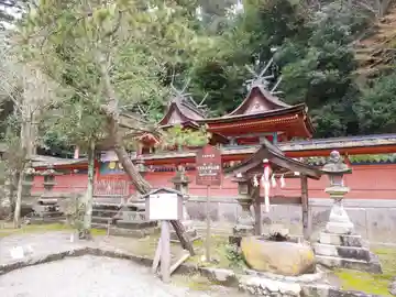宇太水分神社(下社)の本殿・本堂