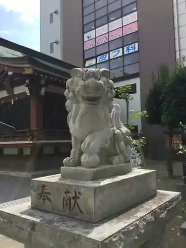 柏神社の狛犬