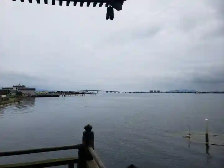 満月寺(浮御堂)の景色