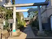 東玉川神社の鳥居