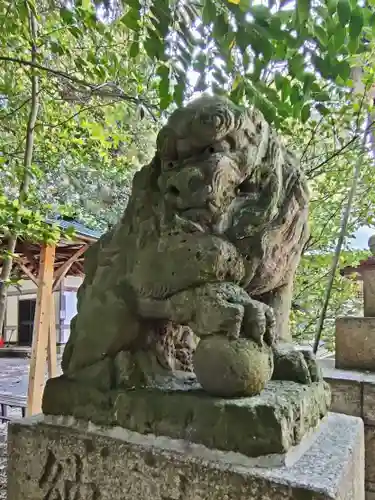 大國魂神社の狛犬