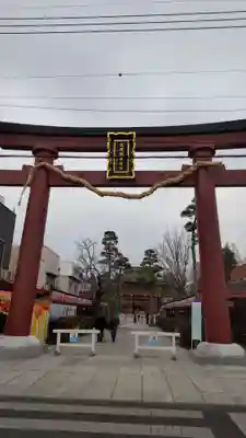 笠間稲荷神社の鳥居