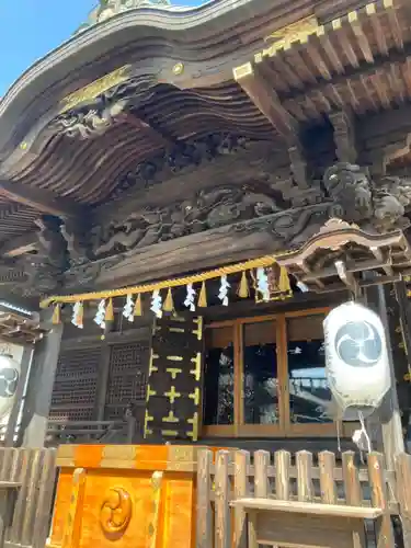 阿豆佐味天神社 立川水天宮の本殿・本堂