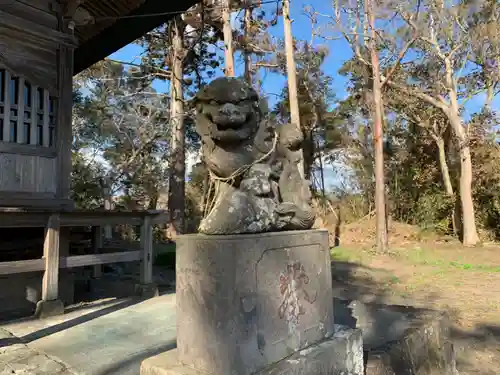 御靈神社の狛犬