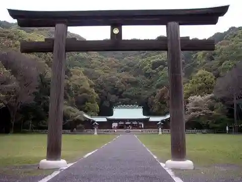 靜岡縣護國神社の鳥居