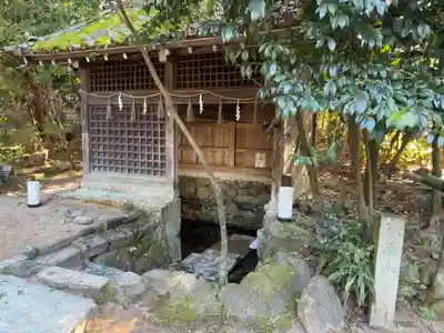 宇治上神社の手水舎