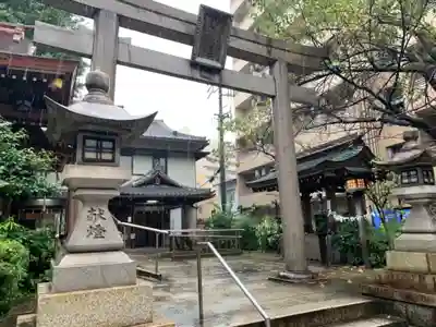 白龍神社の鳥居
