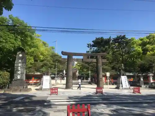 筥崎宮の鳥居