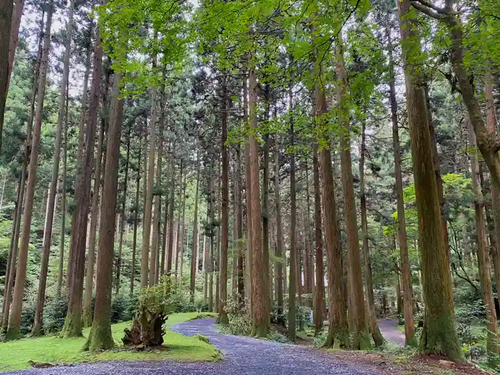 御岩神社の周辺