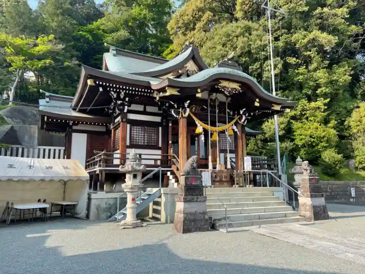 長津田王子神社の本殿・本堂