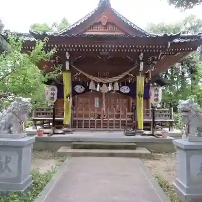 中川熊野神社の本殿・本堂