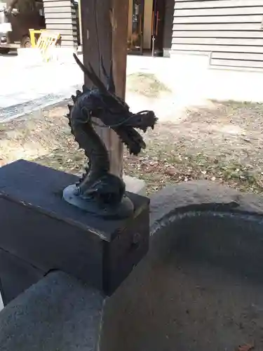 長沼神社の手水舎