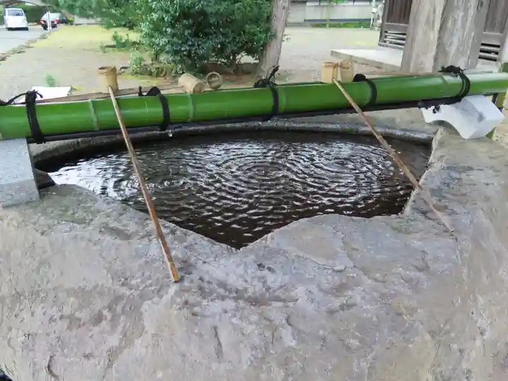 佐太神社の手水舎