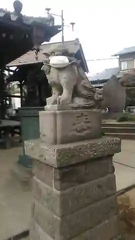 矢切神社の狛犬