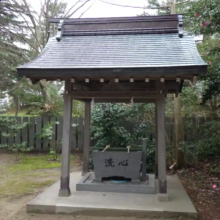 賀露神社の手水舎
