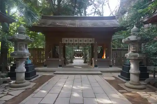 駒木諏訪神社の山門