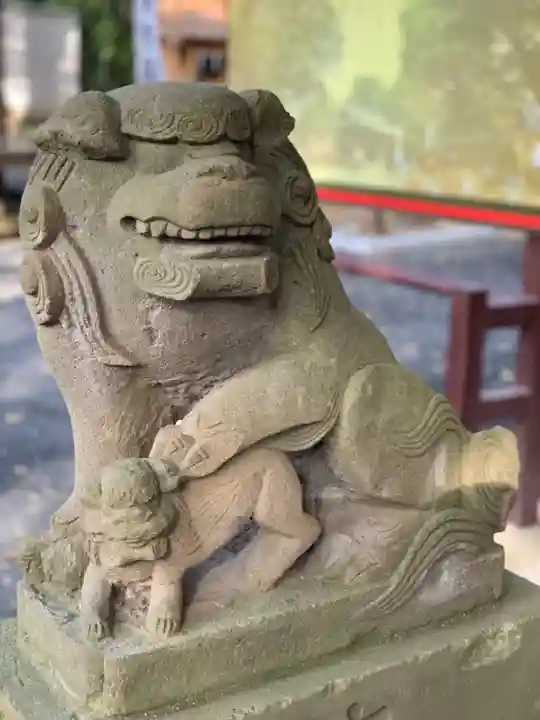 大宮・大原神社の狛犬