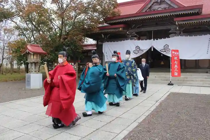 釧路一之宮 厳島神社のお祭り