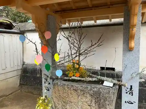 三津厳島神社の手水舎