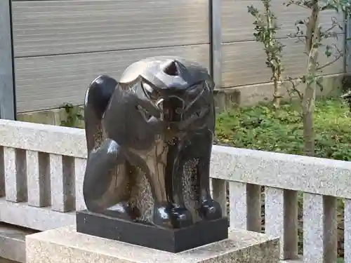 道祖神社（石清尾八幡宮末社）の狛犬