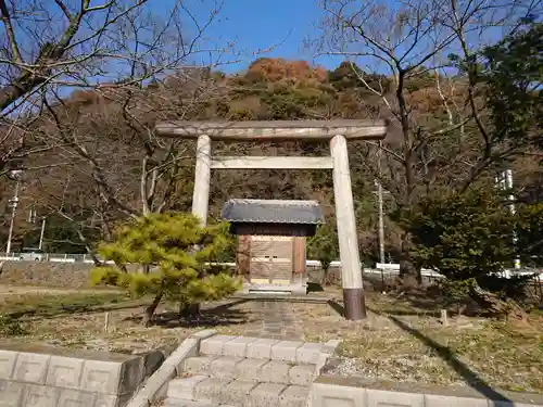 神明神社の鳥居